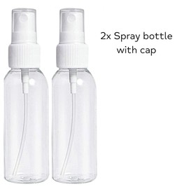 ShaniTech 20 Pcs Leak Proof Refillable Air Travel Containers Bottle for Liquid Cosmetic Toiletries Clear Airport Security TSA Air Flights Approved