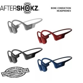 Aftershokz Aeropex Shokz OpenRun Wireless Bluetooth Bone Conduction Headphones  - Black