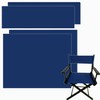 TBACW 2 Set (4pcs) Directors Chair Canvas Replacement Covers Kit