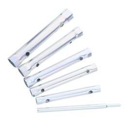 ULTECHNOVO 1set Hexagon Crutch Wrench Socket Tool Spark Plugs and Plumbing Repair Lightweight Hollow Design Easy Operation Multiple for Versatile Use