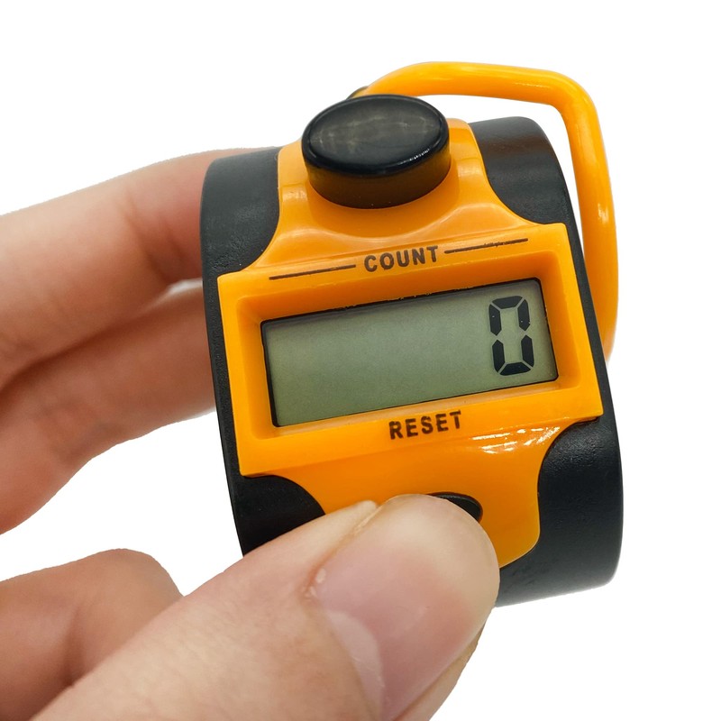 LEPEVNEY Tally Counter Digital LCD Electronic Handheld 5-Digit Number Count