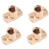DollaTek 4pcs T8 Lead Screw nut Pitch 2mm Lead 8mm