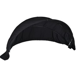 Outdoor Daybed Replacement Canopy, Outdoor Patio Wicker Daybed Canopy, Top Cover Compatible with Patio Round,| Customization | (Dark Grey)