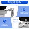 Portable Bar Caravan RV Sink with Rotated and Retracted Faucet