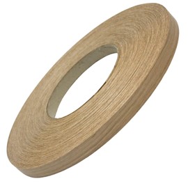 Pre-Glued Edge Banding White Oak 7/8" x 250' Roll - Easy Application Iron-On Edge Banding for Furniture Restoration - Durable Wood Edge Banding - Edge Banding Iron-On