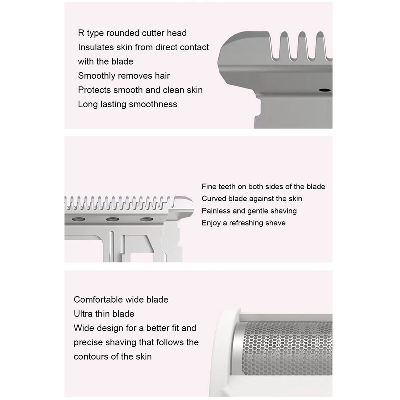 Electric Shaving Tool for Women USB Charging Cordless Hair Removal