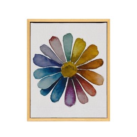 YIVIVEN Floater Frame for 9“x12 Canvas Painting,7/8" Dept Canvas Floater Frame,Floater Frames,Floating Canvas Frame,Canvas Frames,Canvas Art Frames(Light Brown)