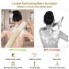 Natural Loofah Exfoliating Body Scrub & Back Scrubber – 4-Pack