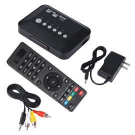 1080P HD HDMI Audio Video Media Player Box with IR Remote Control -240V (USS)