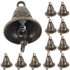 HANABASS 20pcs Vintage Metal Hanging Bell Vintage Brass Animal Bells Metal Wind Chimes for Decorative Accessories Craft Projects and Home Decoration
