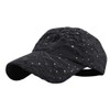 Glitter Sequin Sparkle Bling Game Baseball Cap Hat Sun Visor