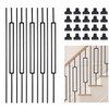 AAqq Decor 10 Pack Balusters for Staircase Interior Hollow Narrow