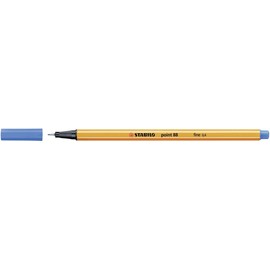 STABILO Point 88 Fineliner Pen,Ultramarine,Pack of 10