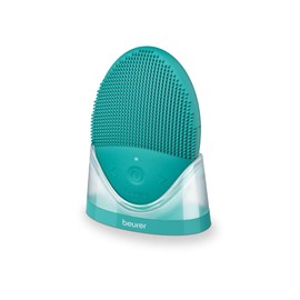 Beurer FC52 Cepillo Facial de Silicona, Limpieza Profunda de los poros y Masaje de la Piel, Resistente al Agua, Piel Suave y Resplandeciente