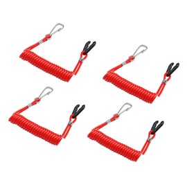 Jet Ski Lanyard Boat Kill Switch Lanyard Tether Replace 6E9-82575-00 Compatible with Yamaha Outboard Mercury Tohatsu Honda Engine