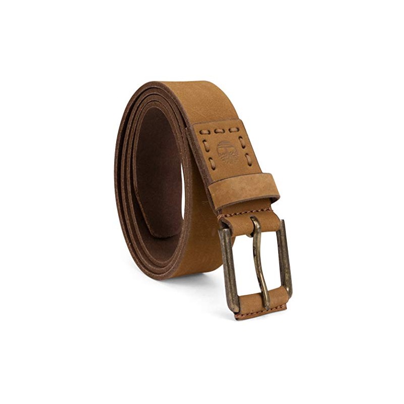 Timberland Men's 40mm Pull Up Leather Belt, Wheat, 38