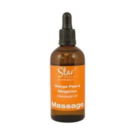 Orange Peel & Bergamot Massage Oil - 100ml