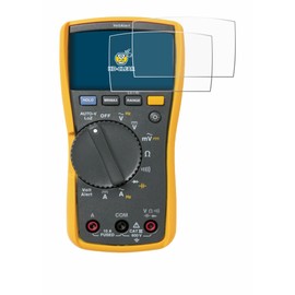 BROTECT Screen Protectors for Fluke MultiMeter 117 Ultra Clear Pack of 2