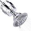 Bright Showers High Pressure Shower Head with Shower Filter, 5