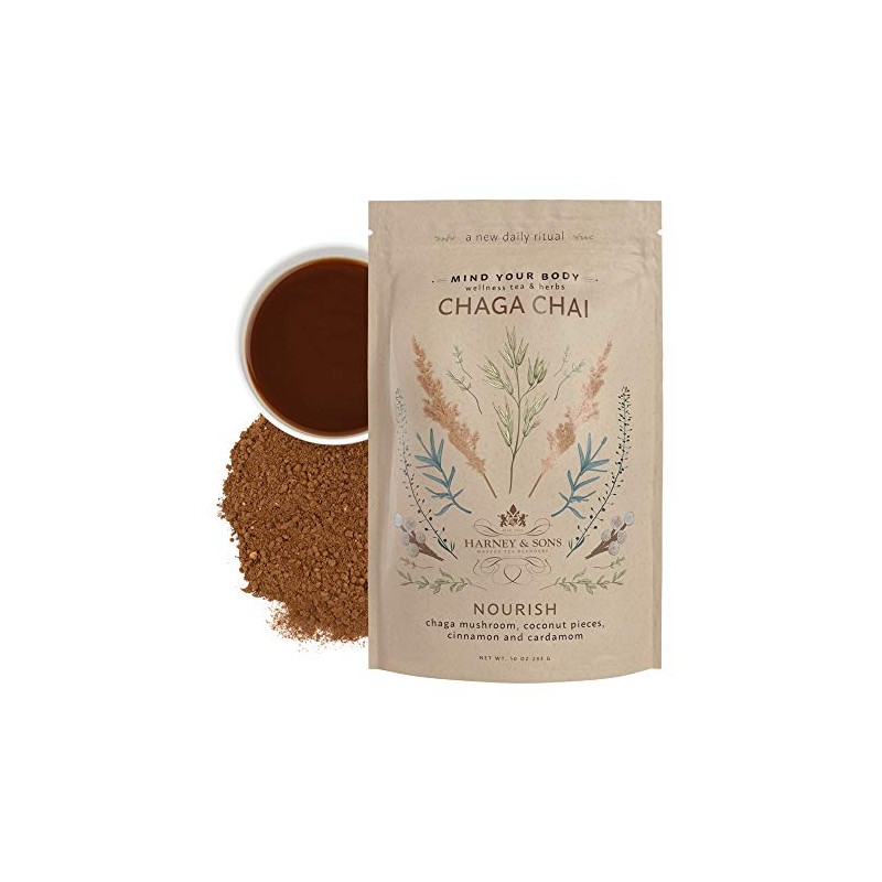 Harney & Sons Wellness Blend oz loose, Chaga Chai, 10