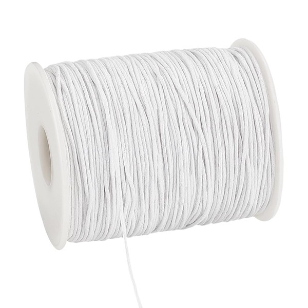 PH PandaHall Waxed Cord, Waxed Cotton Threads Wax Cord Wax