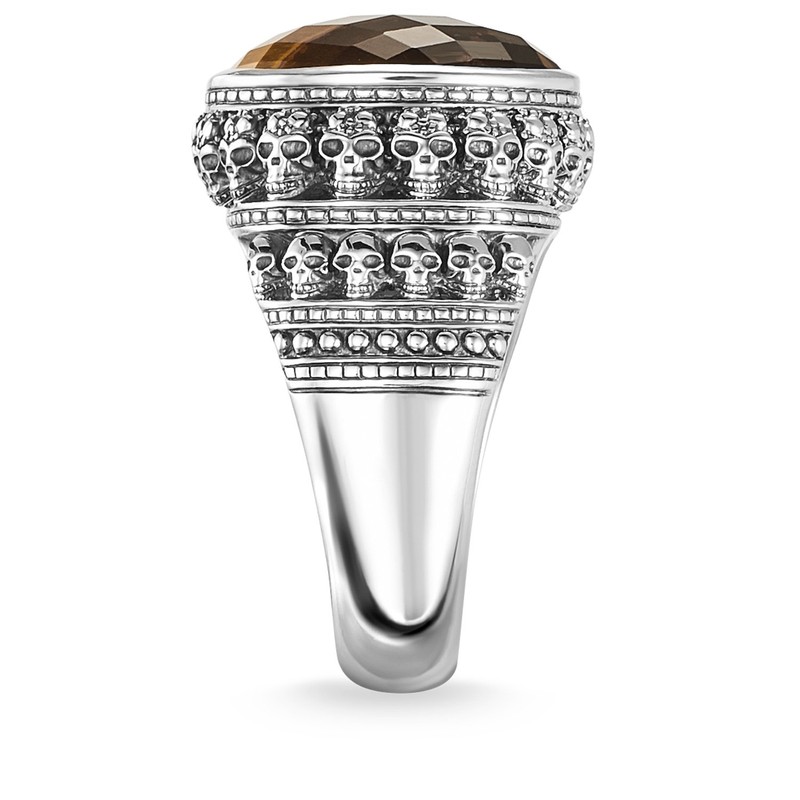 THOMAS SABO Unisex Silver Engagement Ring - TR2005-826-2-62