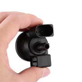 Keenso 06E906517A Steam Vent Valve, Fuel Vapor Vent Valve - Plastic, Check Valve, Black