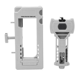 Door Hinge Jig Installation Kit, Hinge Mortiser Set with Router with Scoring and Chiseling Tools