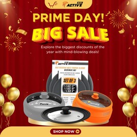 Collapsible Microwave Cover for Food - Silicone and Glass Splatter Guard Lid for 6-12 inch Plates & Bowls, Dishwasher Safe, Heat Resistant, BPA-Free, Black