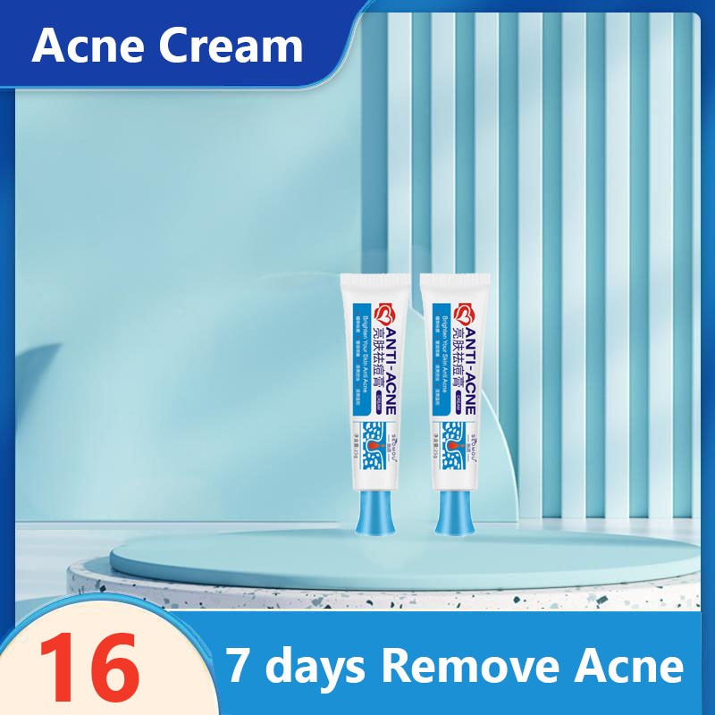 No Brand Real and effective Acne Pimple Cream 祛痘膏祛痘乳霜 20g