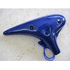 Utopia Ceramic Dark Navy Blue Ocarina Ceramic Alto C -