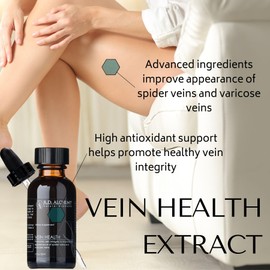 RD Alchemy - 100% Natural & Organic Vein Health Extract to Promote Vein Integrity and Improve The Appearance of Spider and Varicose Veins