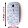 2.4G Wireless Mouse with Cute Pattern Design for All Laptops