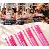Plastic Mahjong Racks, 4 Pcs Pink Rack for American Mahjong