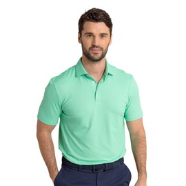 Southern Tide Men's Belfair Performance Polo Parakeet XXL
