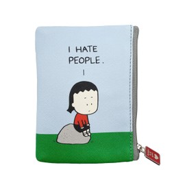 Angry Little Girls "I Hate People" Coin Purse