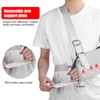 Adjustable Arm Sling Arm Shoulder Support Fixation Strap for Forearm