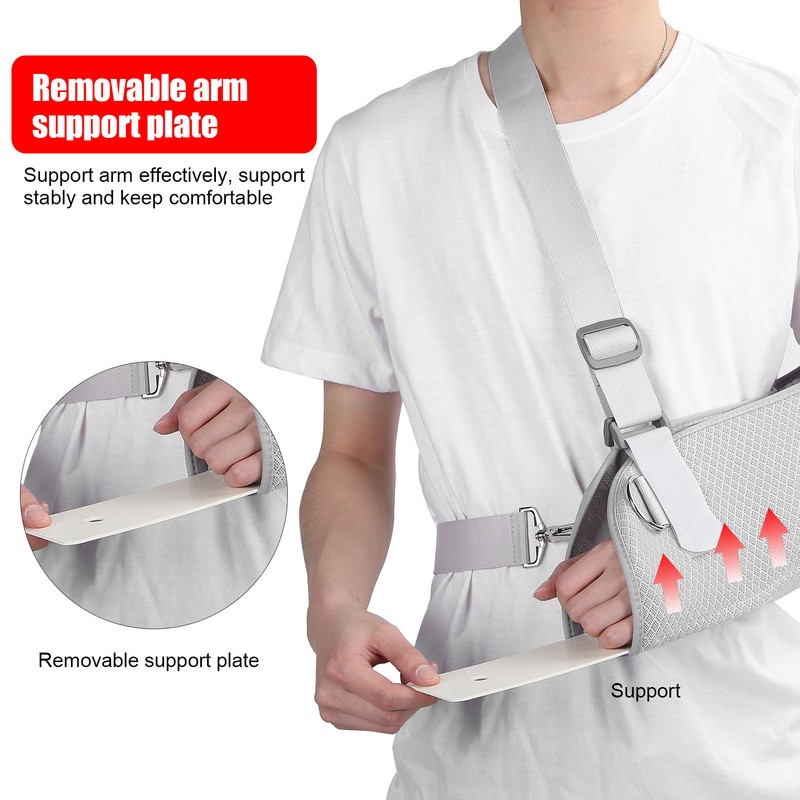 Adjustable Arm Sling Arm Shoulder Support Fixation Strap for Forearm