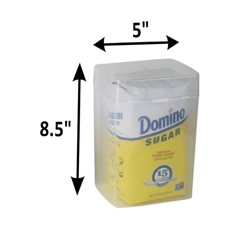 Home-X Set of 2-1 Flour Keeper and 1 Sugar Keeper