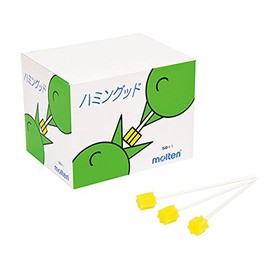 Hummed 0-4043-02 Sponge Brush for Oral Cavity Cleaning 250 Pieces