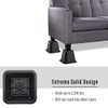 4pcs Bed Risers,Lift Height Furniture Risers,Chair Raisers,Sofa Risers for The