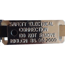 Adjustable Earth Bonding Clamps, 12-32mm Pipe Size, Terminal A-D EC14, Pack of 5