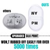 6 Pack Pill Organizer Pocket Small Case Holder Am Pm