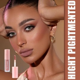 Lápiz Labial De Larga Duración Con Brillo De Labiales De 4 Colores, Lápiz Labial Líquido Metálico, Fácil De Aplicar Y Limpiar, Duradero E Impermeable, Antiadherente (B, Lip)