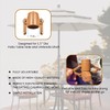 Beach Umbrella Holder for Patio Tables - Strong Locking System