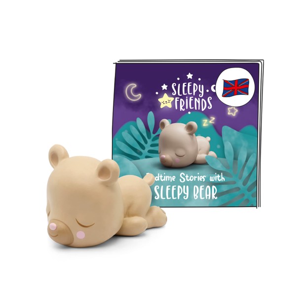 tonies Sleepy Friends Audio Character & Bedtime Stories with Sleepy Bear, Sleep Aid for Kids - Audiobooks for Children