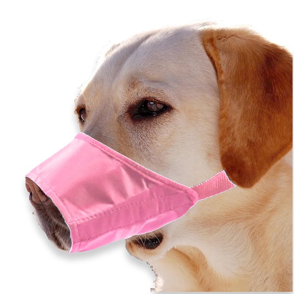 Dog Muzzle for Safety Protection,Soft Nylon Dog Muzzle to Prevent