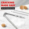 Chef Craft Classic Nut Cracker with Picks, 6.75 inch, Stainless