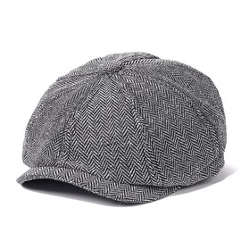 YAMEIZE Retro Flat Cap 8 Panel - Flat Cap for Women Men Newsboy Hat Baker Boy Warm 8 Panel Ivy Flat Cap Trendy Winter Beret Peaky Outdoor, lightgrey