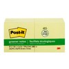 Post-it Greener Notes, 3 x 3-Inches, Canary Yellow, 12-Pads/Pack